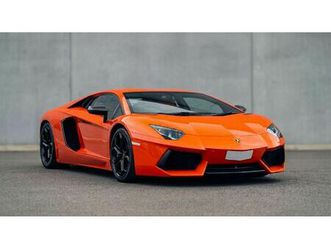 lamborghini aventador 6.5 v12 lp 700-4 coupe 2dr petrol isr 4wd euro 5 (700 bhp)