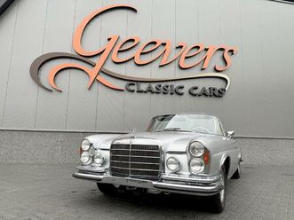 mercedes 280 se benz 3.5 v8 cabriolet automatic