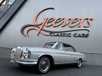 mercedes 250 benz 250se handgeschakeld schuifdak coupe