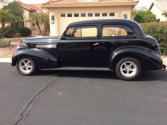 chevrolet 1939 black master deluxe two door