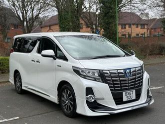 2018 toyota alphard executive lounge mpv fwd