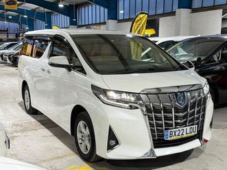 2022 toyota alphard 2.5 src black hybrid e-four