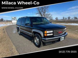 used 1999 gmc suburban slt cmi