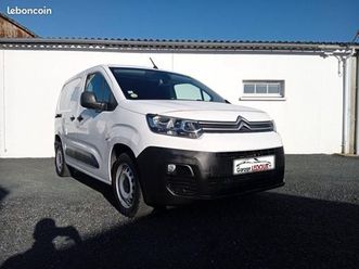 citroen berlingo van 9 900 ht m 1.5 bluehdi 100 cv driver 3 places
