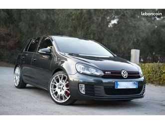 volkswagen golf 6 gti 2.0l 210cv - dsg6 - 5p - 1ere main - bbs - xenon - superbe
