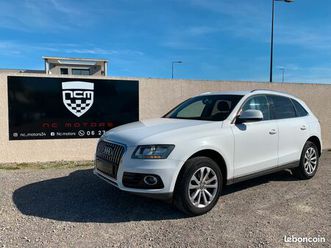 audi q5 phase 2 2.0 tdi 177 cv quattro bvm6 - même propriétaire depuis 2017, historique disponible, distri ok, gps, bluetooth..