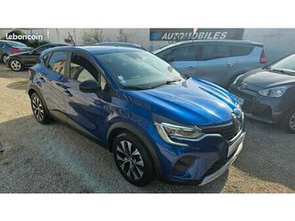 renault captur etech 145 cv evolution 'bleu iron' première main 11 583e ht tva récupérable