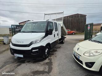 iveco 35c14 hpi 140cv 2019 138kms 7 place benne jpm coffe 19990 ttc