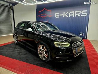 audi s3 sportback quattro 2.0tfsi 310ch bv s-tronic historique complet - garantie 12 mois