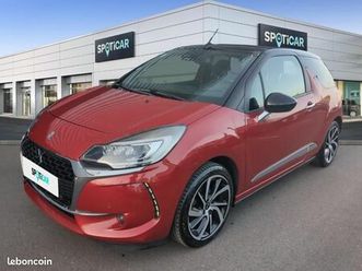 ds ds 3 cabrio puretech 110ch performance line s&s