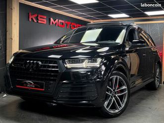 audi q7 3.0 v6 tdi 272 cv quattro 7 places bva gps bluetooth camera360 toit ouvrant pano bose (ks motors)