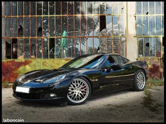 corvette c6 ls2 black luxury intérieur entièrement redesignée