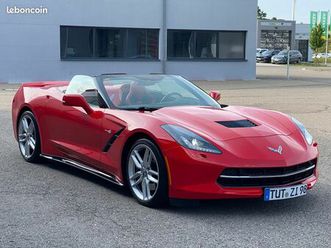 chevrolet corvette c7 stingray 3lt cabriolet - homologue - 466 ch