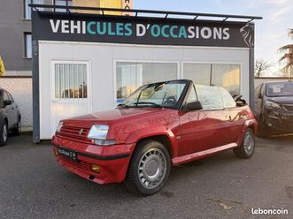 renault super 5 five cabriolet ebs