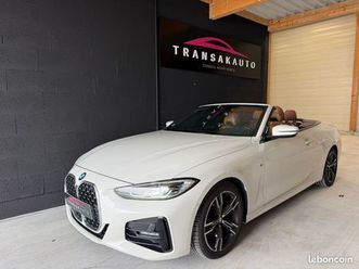 bmw serie 4 cabriolet g23 420i 184 ch bva8 m sport