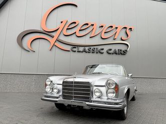 mercedes-benz 280 - 280se 3.5 v8 cabriolet automatic