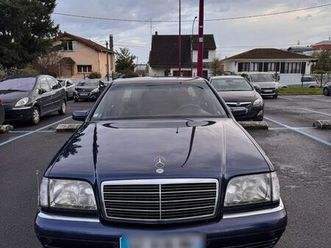 très belle mercedes s320 w140 – 127 000 km – état exceptionnel – bva 5 rapports – toutes options – future collection (30 ans en avril)