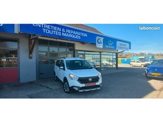 dacia lodgy stepway 7 places – 1.2 tce 115 ch – 48 000 km – 2016