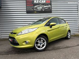 ford fiesta v 1.6 tdci 90ch 5 portes titanium excellent état
