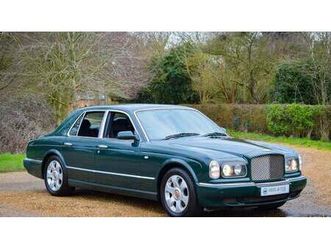 2001 bentley arnage red label 6.75l racing green a vendre