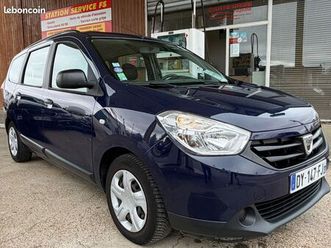 dacia lodgy 1.2l tce 115cv 7 places de 2015 ctok 158.000kms
