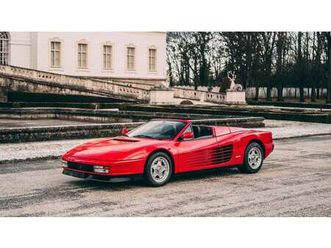 1988 ferrari testarossa 512tr vente aux enchères