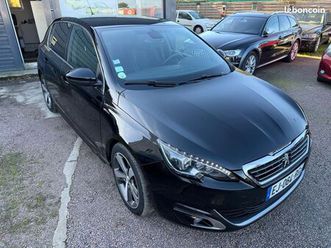puegeot 308 1.6 blue hdi pack gt line couleur noir