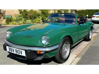 1980 triumph spitfire 1500 vente aux enchères