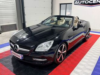 mercedes slk 200 1.8i 16v 184 ch blueffeciency / coupé / cabriolet / full cuir / radr de recul / garantie 6 mois
