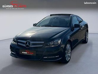 mercedes classe c220 coupe 2.2 cdi 170 cv