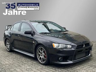 mitsubishi lancer evo x mr 2.0 295ch - 1ère main - suivi complet - bva double embrayage tc-sst - recaro - awd - echappement sport - suspension h&r - 30000km
