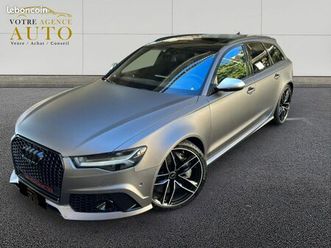 audi a6 rs6 avant quattro 4.0i v8 tfsi - 605 - bva tiptronic rs6 avant 2013 break performance phase 2