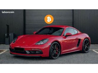 porsche cayman 718 gts 2.5l – 365 ch - pdk - en stock - immat france