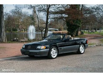 mercedes sl 600 (r129) - 68100 km d'origine certifié - peinture d'origine