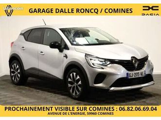 renault captur evolution eco g 100 gpl carplay/radars ar/gps/carte mains libres