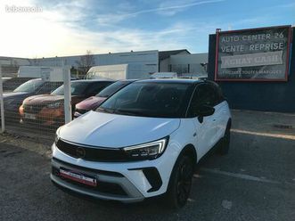 opel crossland 1.2 110ch gs line/an 2024/1ere main /gps/camera/tva récupérable/11990 eur/prix canon