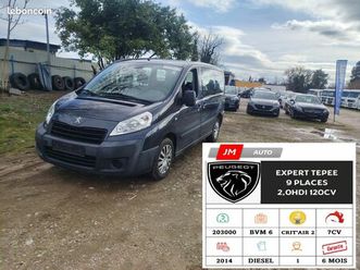 peugeot expert tepee/9 places/2014/2.0hdi/l1h1