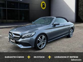 mercedes classe c cabriolet 2.2 220 d 170 ch edition-1 9g-tronic /caméra de recul/gps/chauffe nuq...
