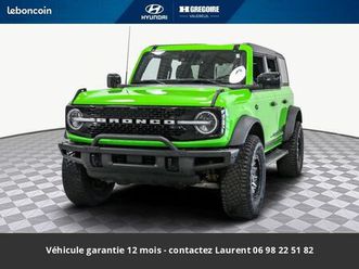 ford bronco wildtrak advanced hors homologation