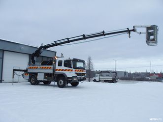 4x4 atego, hiab 088 radiolla, henkilökori, kouravalmius