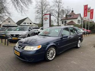 saab 9-5 estate 2.3 turbo aero 250pk automaat / stoelverw. / — saab — marktplaats