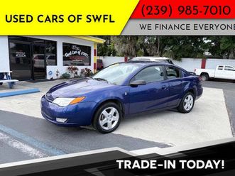 used 2006 saturn ion level 3 w/ enhanced performance pkg fort myers fl 33901