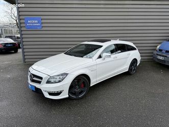 mercedes classe cls shooting brake (2) cls 63 amg shooting break v8 biturbo bva7 propulsion / dossier entretien complet / garantie
