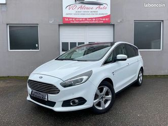ford s-max 2.0 tdci 210ch titanium 5 places 1ère main véhicule révisé et garantie