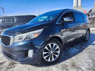 2016 kia sedona sx 8 passager garantie 1 ans