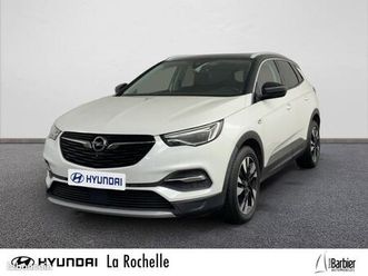 opel grandland x 1.2 turbo 130 ch bva6 ultimate 5p