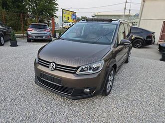 volkswagen touran 2.0 cr tdi highline cross panoráma tető bőr ülések ülésfűtés navi tempomat
