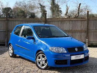 2004 fiat punto 1.9 hgt abarth 100bhp multijet blue only 77,000 miles hatchback diesel manual