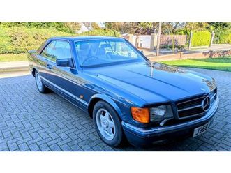1991 mercedes sec series w126 420 sec