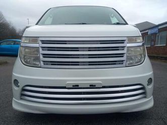 2002 nissan elgrand 3.5 automatic rock and roll bed mpv petrol automatic